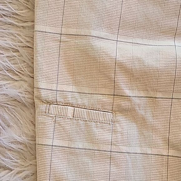 Hurley mens khaki white and black plaid shorts size 36‎ - Picture 7 of 11